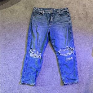 American Eagle Outfitters Blue Straight Leg Jeans